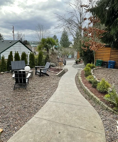 City Sidewalk in Bellevue 